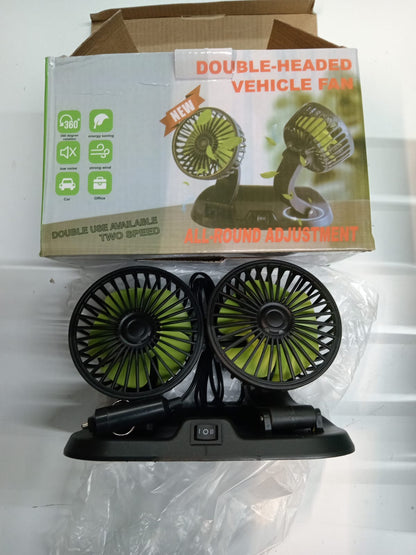 VENTILADOR DOBLE PARA AUTO